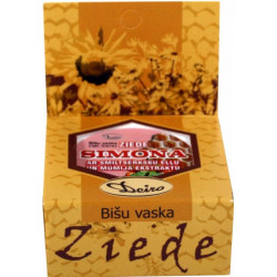 Bišu vaska ziede "Simona" ar smiltsērkšķu eļļu un mūmija ekstraktu 10g