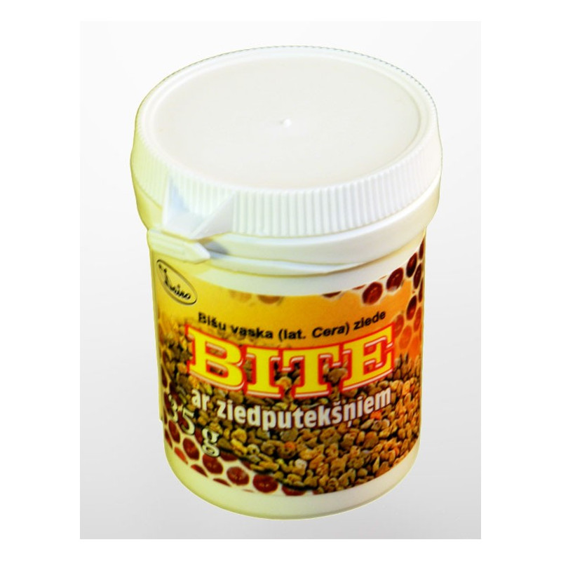 Ziedputekšņi medū 240g Ziedputekšņi medū 240g