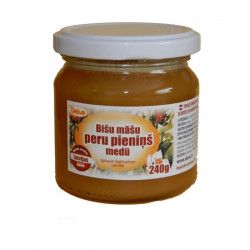 Bišu māšu peru pieniņš medū 240g