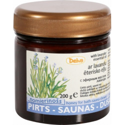 Pirts-Saunas-dušas medus+lavandu ēterisko eļļu