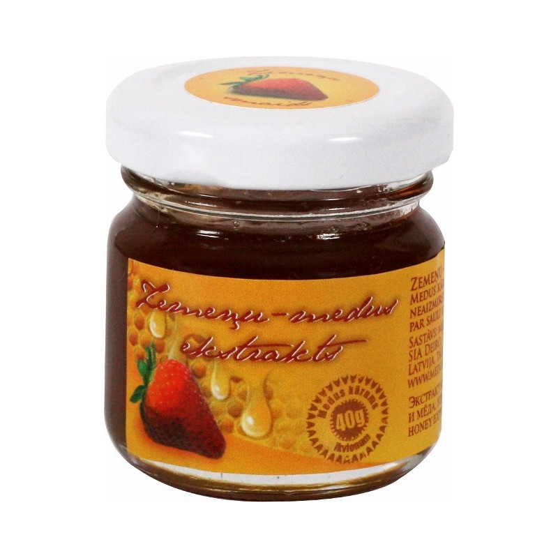 Zemeņu-medus ekstrakts 40g Zemeņu-medus ekstrakts 40g