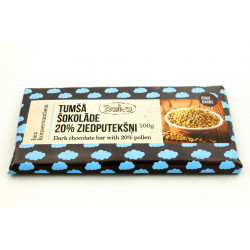 Dark chocolate with 20% bee pollen 100g