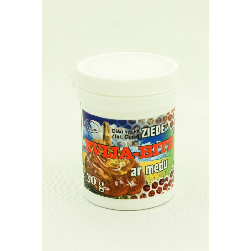 Evija-Bite Beeswax ointment with honey 30g Evija-Bite Beeswax ointment with honey 30g