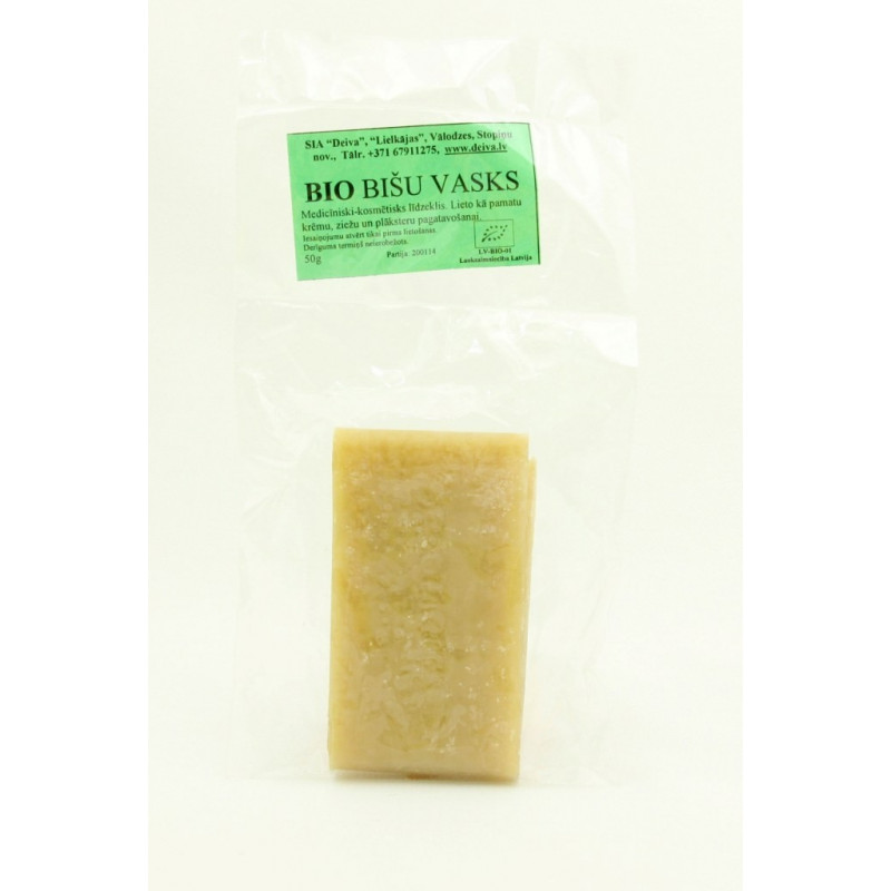 Organic beeswax 50g Organic beeswax 50g