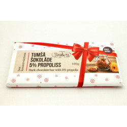 Dark chocolate with 5% propolis 100g