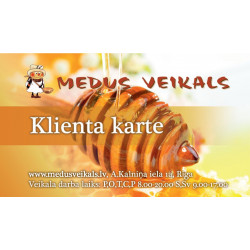 Medus veikala klienta karte