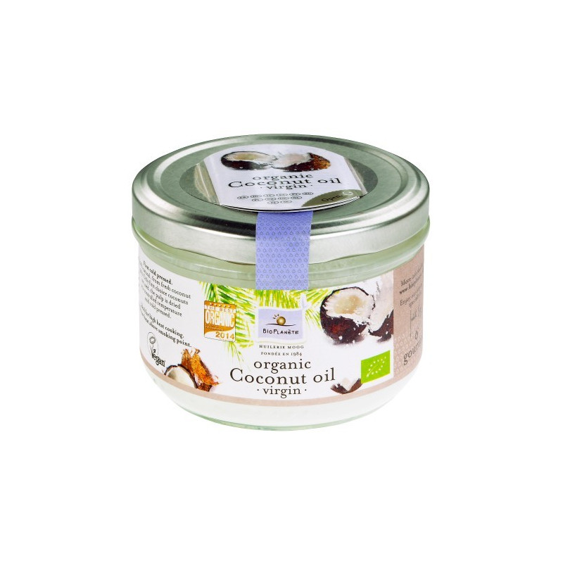 Kokosriekstu eļļa BIO, 200ml Kokosriekstu eļļa BIO, 200ml