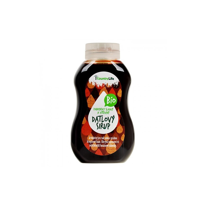 Dateļu sīrups BIO, 350g
