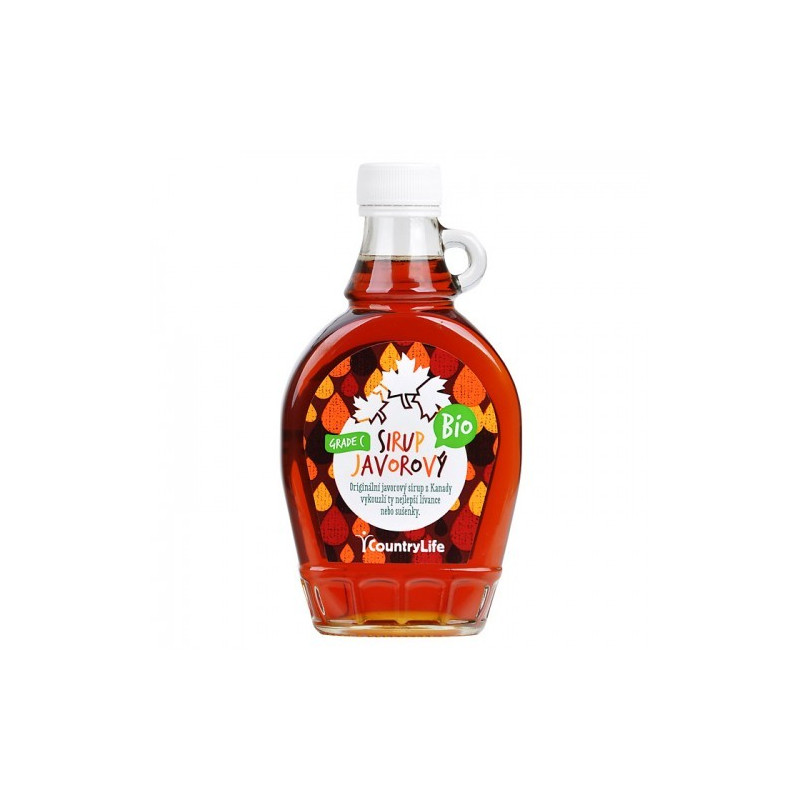 Kļavu sīrups C pakāpe BIO, 250ml Kļavu sīrups C pakāpe BIO, 250ml