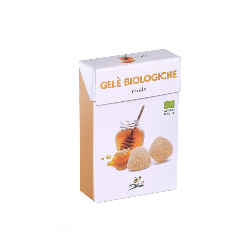 Propolisa želejkonfektes ar medus garšu BIO, 30g Propolisa želejkonfektes ar medus garšu BIO, 30g