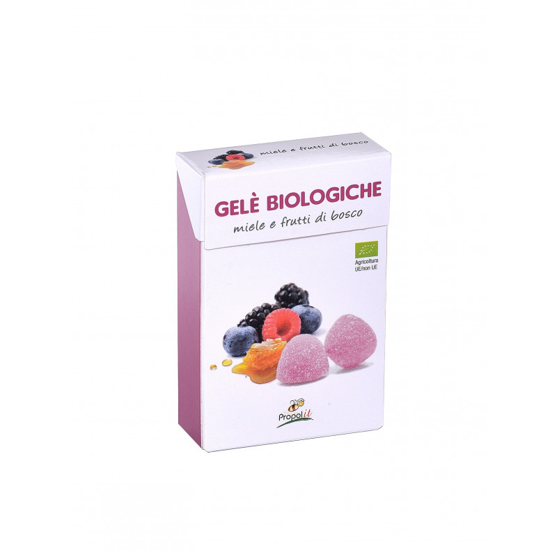 Propolisa želejkonfektes ar meža ogu garšu BIO, 30g Propolisa želejkonfektes ar meža ogu garšu BIO, 30g