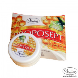 Proposept Lūpu balzāms (Propoliss, Smiltsērkšķu eļļa, olīvu eļļa, bišu vasks)