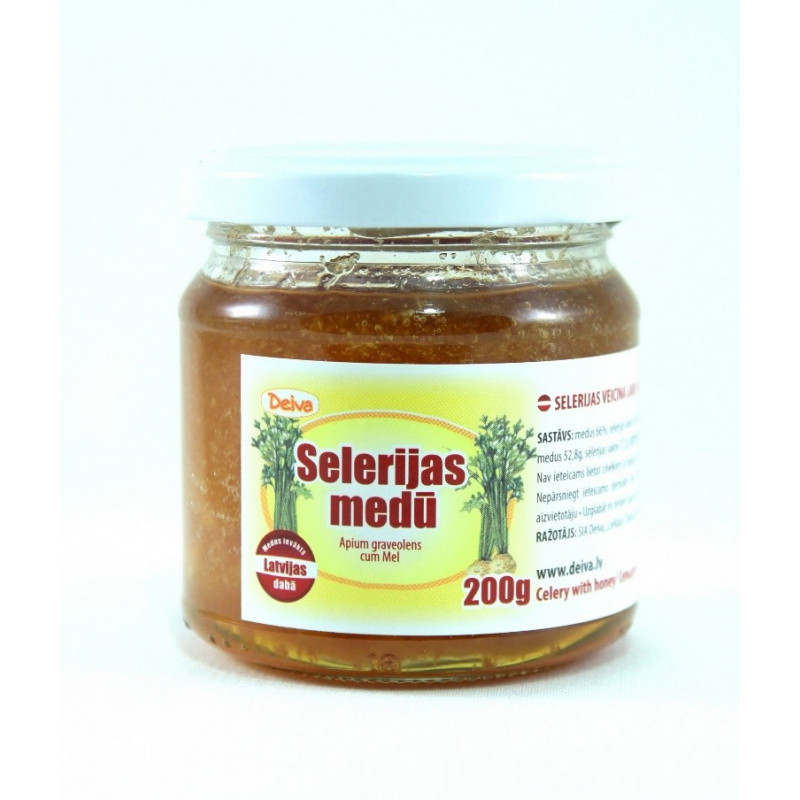 Honey with celery root 200g Honey with celery root 200g