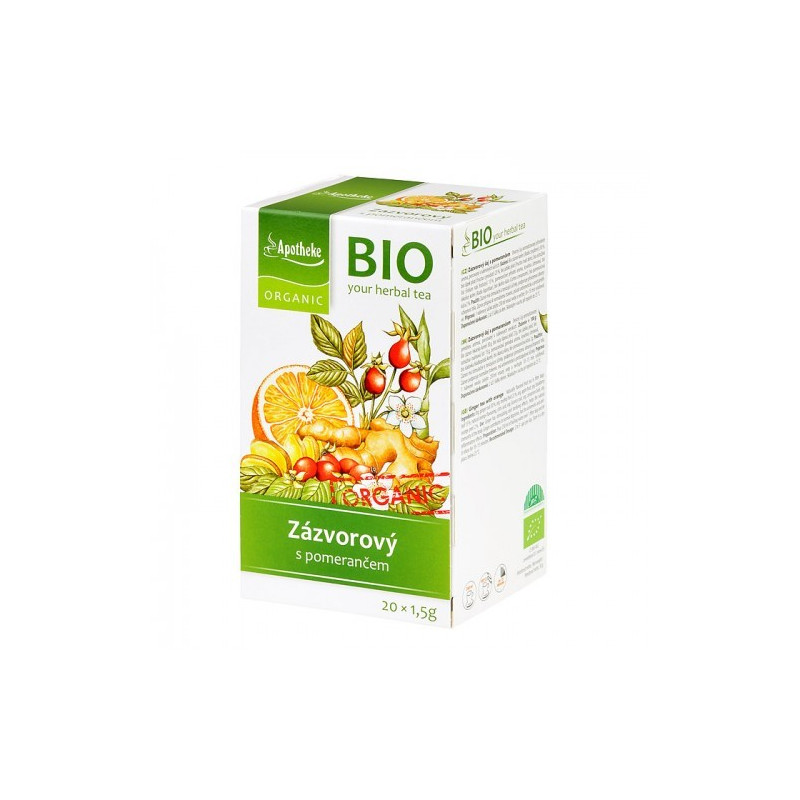 Ingvera tēja ar apelsīniem BIO, 30g (20x1.5)