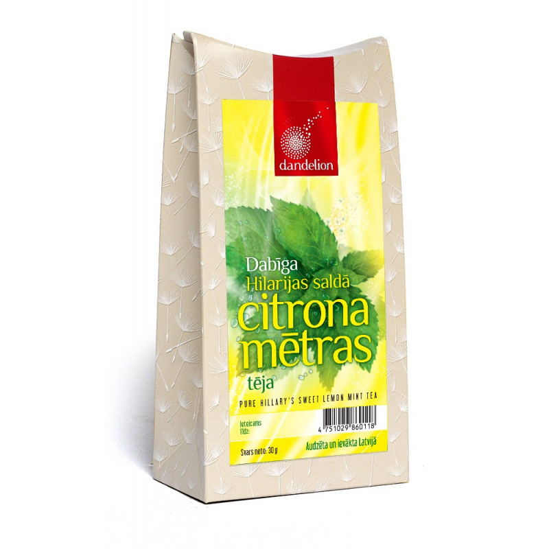 Pure Hilarie's sweet lemon mint tea, 30g Pure Hilarie's sweet lemon mint tea, 30g