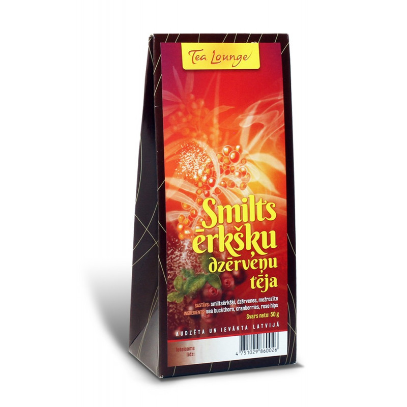 Sea buckthorn cranberry tea, 50g Sea buckthorn cranberry tea, 50g