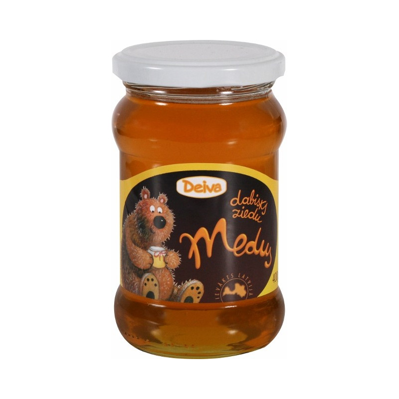 Dabisks ziedu medus 400g Dabisks ziedu medus 400g
